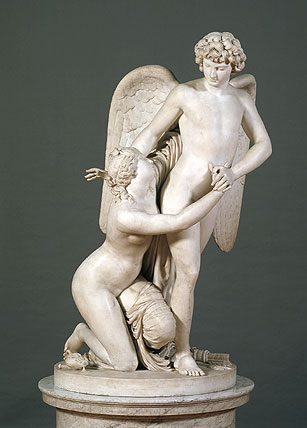 psyche clutches cupid