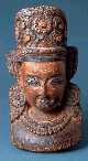 wooden mask of indra - 1500-1700 A.D.